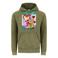Candy Jar With Bear  Air Vintage Hoodie | Teevron