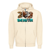American Football Senior 2023 Zipper Hoodie | Teevron