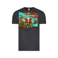 Vintage Black longhorn tumbler Vintage Tee - AdoDesignShop
