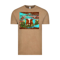 Vintage Coffee longhorn tumbler Vintage Tee - AdoDesignShop
