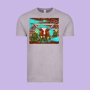 Longhorn Tumbler Vintage Tee Designed By Adodesignshop