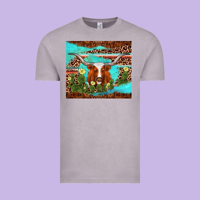 Longhorn Tumbler Vintage Tee Designed By Adodesignshop