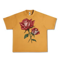 Love Rose Grandiflora Rose Urban Heavy Tee | Teevron