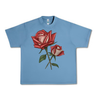 Pebble Blue love rose grandiflora rose Urban Heavy Tee - LillyAllenDesigns