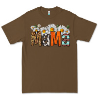 Cacao western daisies mama Premium Tee - HRA Design Shop