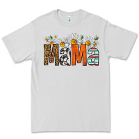 Dove Grey western daisies mama Premium Tee - HRA Design Shop