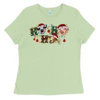 Matcha hohoho farm animals Ladies Tee - RanaPortraitStore