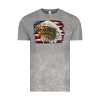 Cloud Rock American Flag Eagle Vintage Tee - LillyAllenDesigns