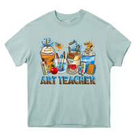 Arona art teacher coffee cups Heavy Core Tee - Zillion Design Studio