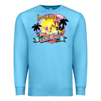 Ocean Blue sunshine on my mind Premium Sweatshirt - NancyCooperArtShop