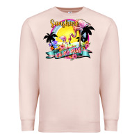 Pale Pink sunshine on my mind Premium Sweatshirt - NancyCooperArtShop