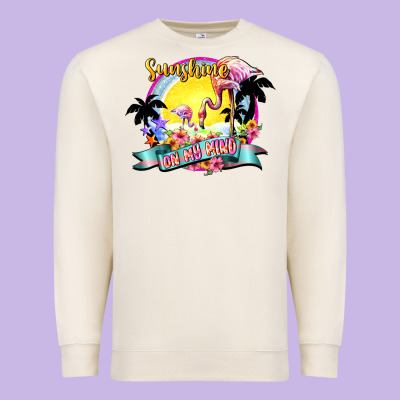 Sunshine On My Mind Premium Sweatshirt Designed By Nancycooperartshop