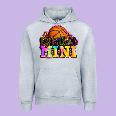 Basketball Mini Urban Hoodie Designed By Oliviacreatesart