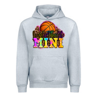 Heather Grey basketball mini Urban Hoodie - OliviaCreatesArt
