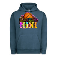 Pigment Midnight Navy basketball mini Urban Hoodie - OliviaCreatesArt