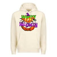 Sandshell Happy Halloween Premium Hoodie - NancyCooperArtShop