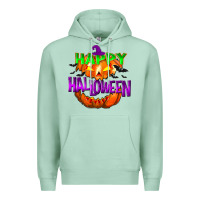 Seafoam Happy Halloween Premium Hoodie - NancyCooperArtShop