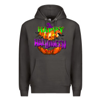 Smoke Happy Halloween Premium Hoodie - NancyCooperArtShop