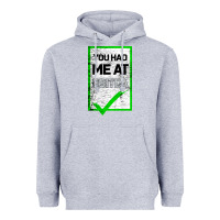 Heather Grey You Had Me At Ebitda Heavyweight Hoodie - Bettercallsaul