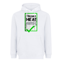 White You Had Me At Ebitda Heavyweight Hoodie - Bettercallsaul