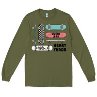 Army Green worry less Long Sleeve Tee - MaliasSmallBusiness