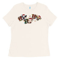 Bone hohoho christmas cows Ladies Tee - RanaPortraitStore