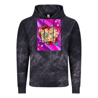 Cloud Black playing cards with pearls and glitter air Vintage Hoodie - AdoDesignShop