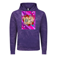 Cloud Purple playing cards with pearls and glitter air Vintage Hoodie - AdoDesignShop