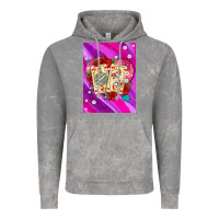 Cloud Rock playing cards with pearls and glitter air Vintage Hoodie - AdoDesignShop