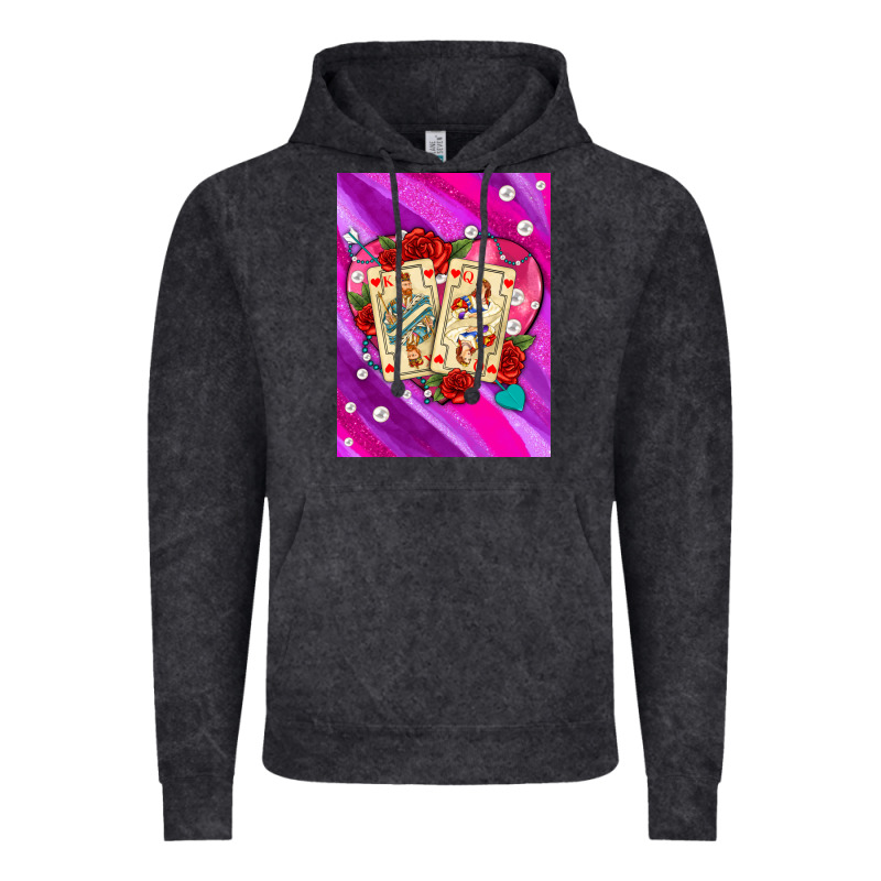 Playing Cards With Pearls And Glitter Air Vintage Hoodie by AdoDesignShop | Teevron