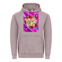 Vintage Zinc playing cards with pearls and glitter air Vintage Hoodie - AdoDesignShop