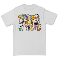 Dove Grey trick or treat Premium Tee - CowhideDigitalArt