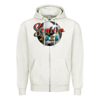 Oatmeal Heather soccer senior 2023 Zipper Hoodie - BundleAndBundleShop