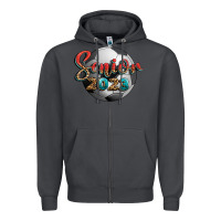 Smoke soccer senior 2023 Zipper Hoodie - BundleAndBundleShop