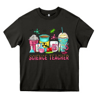 Science Teacher Coffee Cups Heavy Core Tee | Teevron