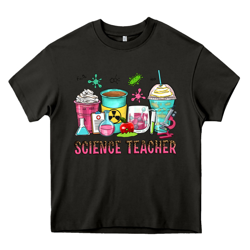Science Teacher Coffee Cups Heavy Core Tee by Zillion Design Studio | Teevron