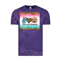 Cloud Purple peace love labradoodle Vintage Tee - Jasminsmagicworld