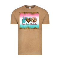 Vintage Camel peace love labradoodle Vintage Tee - Jasminsmagicworld