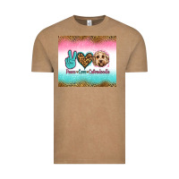 Vintage Coffee peace love labradoodle Vintage Tee - Jasminsmagicworld