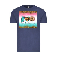 Vintage Denim peace love labradoodle Vintage Tee - Jasminsmagicworld
