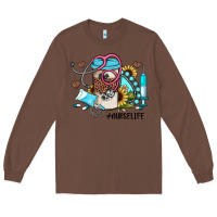 Chestnut nurse life western sunflower gemstone nurse Long Sleeve Tee - JahusDesignShop
