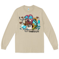 Mushroom nurse life western sunflower gemstone nurse Long Sleeve Tee - JahusDesignShop