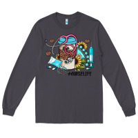 Smoke nurse life western sunflower gemstone nurse Long Sleeve Tee - JahusDesignShop