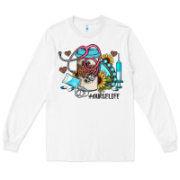 White nurse life western sunflower gemstone nurse Long Sleeve Tee - JahusDesignShop