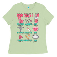 God Says I Am Ladies Tee | Teevron