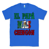True Royal El Papa Mas Chingon Mexican Flag Classic Tee - Jasminsmagicworld