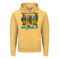 Vintage Mustard home is where we park it Vintage Hoodie - Artiststas