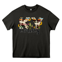 Asphalt kentucky state cowhide serape cactus Heavy Core Tee - RanaPortraitStore