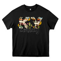 Black kentucky state cowhide serape cactus Heavy Core Tee - RanaPortraitStore