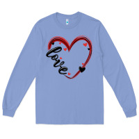 Valentines Day Heart Long Sleeve Tee | Teevron